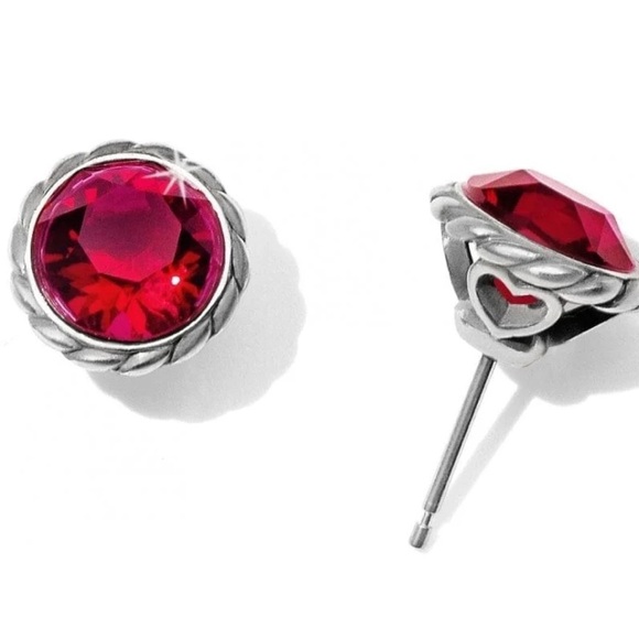Brighton Iris Stud Earrings Ruby Color NWT.
STYLE JA173E - Picture 2 of 7